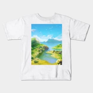 Coast of Ireland Kids T-Shirt